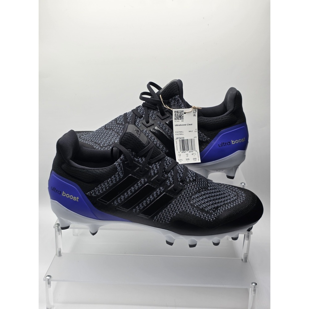 adidas Ultraboost Football Cleats Mens Black  Athletic Shoes Sz 12.5 JP7410